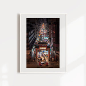 Temple Street By Night - Hong Kong photography worth collecting in books and prints
