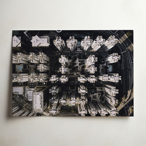 Buildings in line