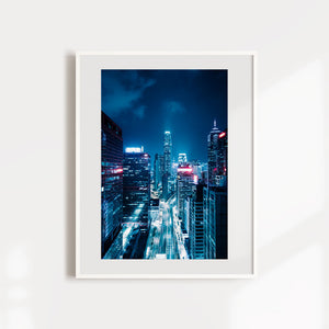 City in Blue