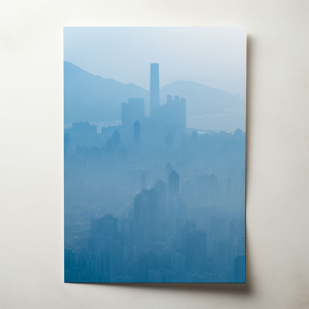 Cityscape Blues, photograph by Rudmer Hoekstra