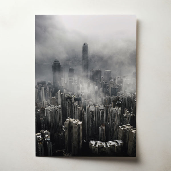 Cloudy Hong Kong by Rex
