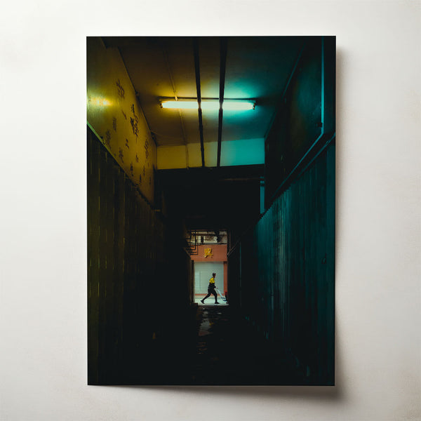 Dark Alley, photograph by Billy Ha