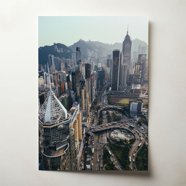 Flying in Hong Kong, photograph by Romain Nicoloso
