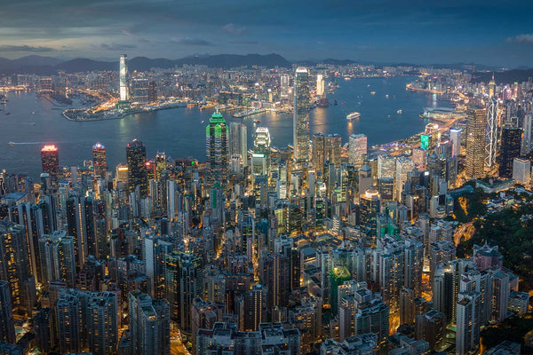 Victoria Peak Drone Pano