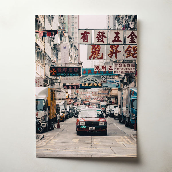Hong Kong Taxi by Rex