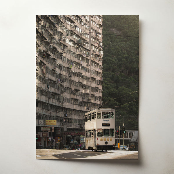 Hong Kong Tram by Tom Franklin De Waart