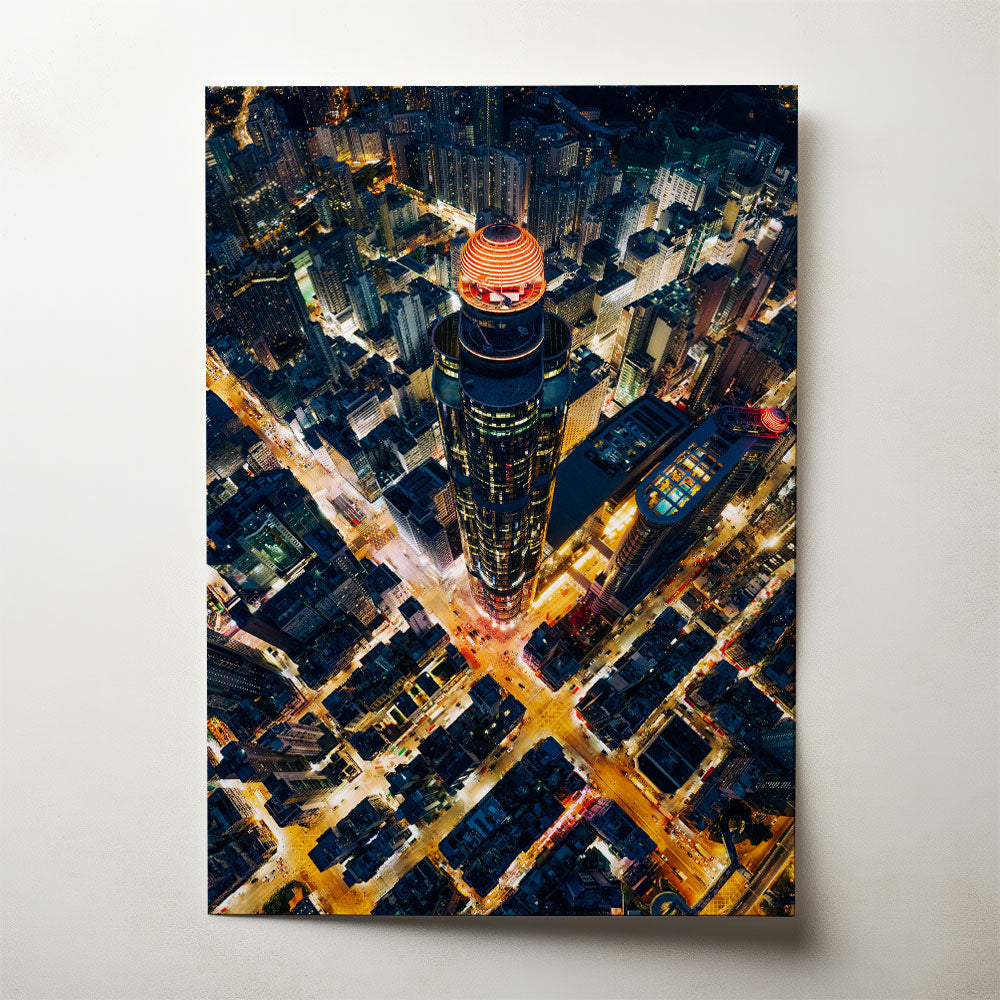 Mongkok Grid, photograph by Rudmer Hoekstra