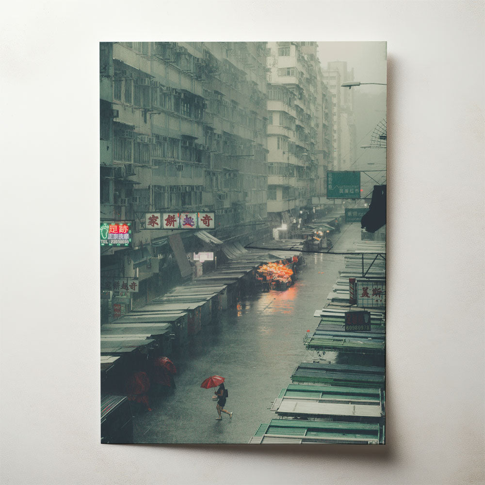 Rain day, photograph by Billy Ha
