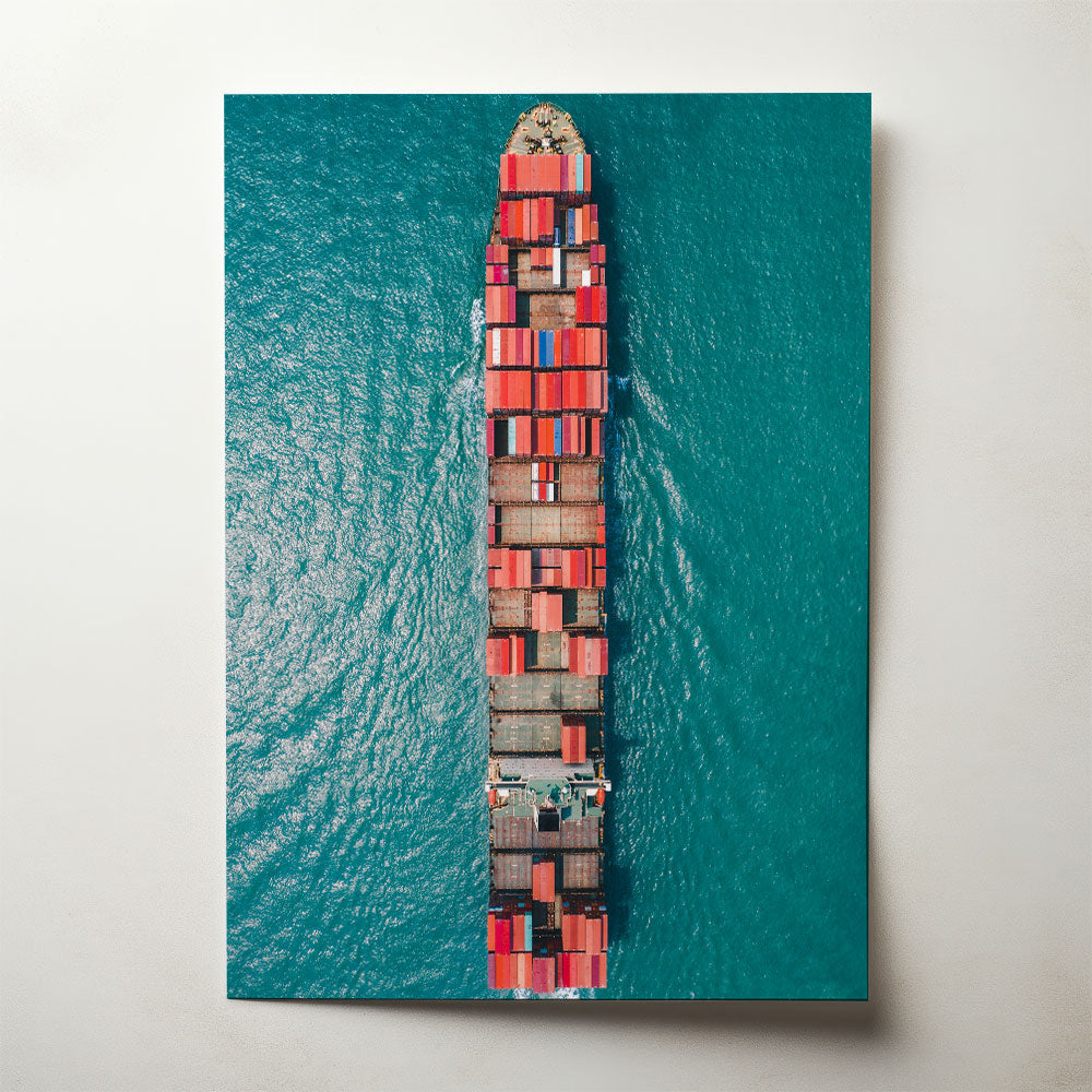 Red Boat, photograph by Romain Nicoloso