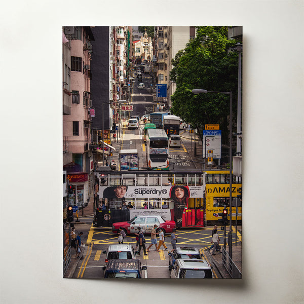 Sai Ying Pun Traffic by Tom Franklin De Waart