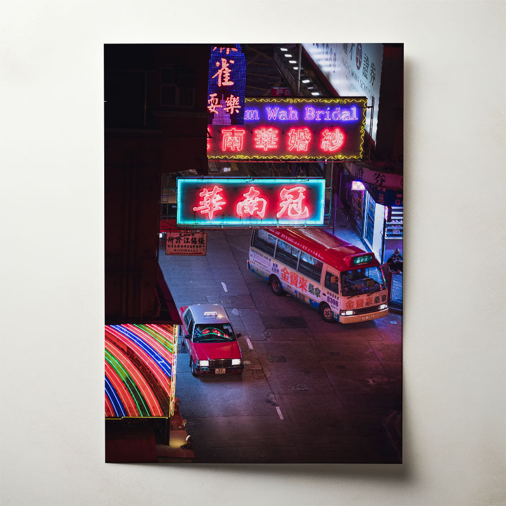 Street Neons, photograph by Tom Franklin De Waart