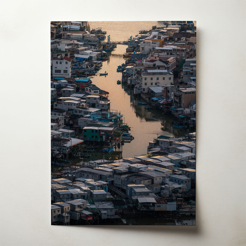 Tai O Houses, photograph by Lee Mumford