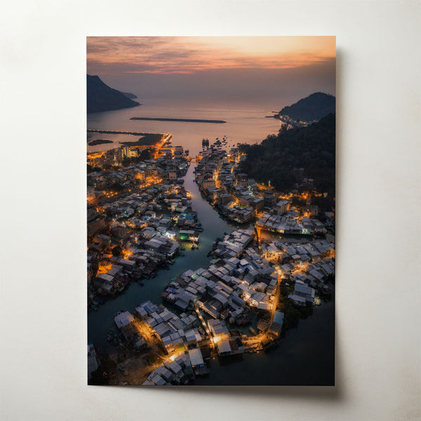 Tai O Night, photograph by Lee Mumford