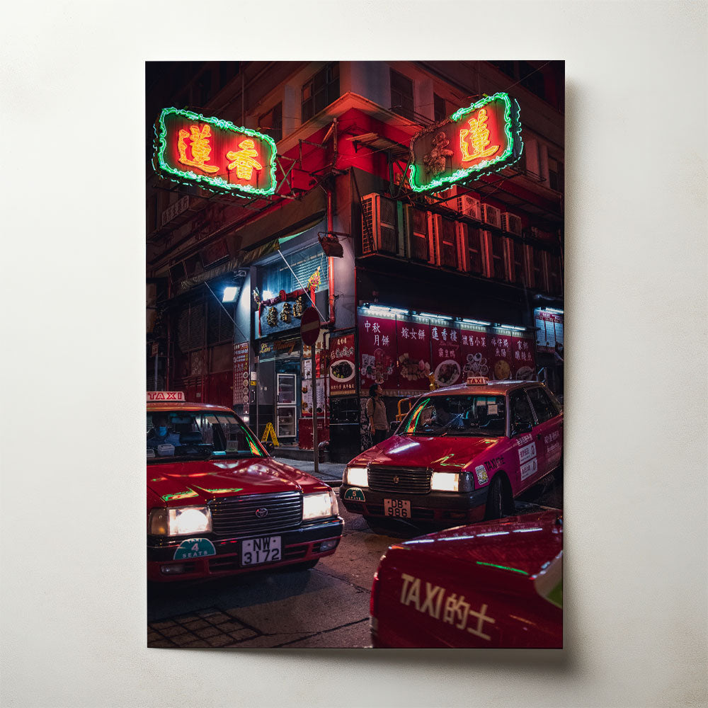 Taxi Traffic Jam, photograph by Tom Franklin De Waart