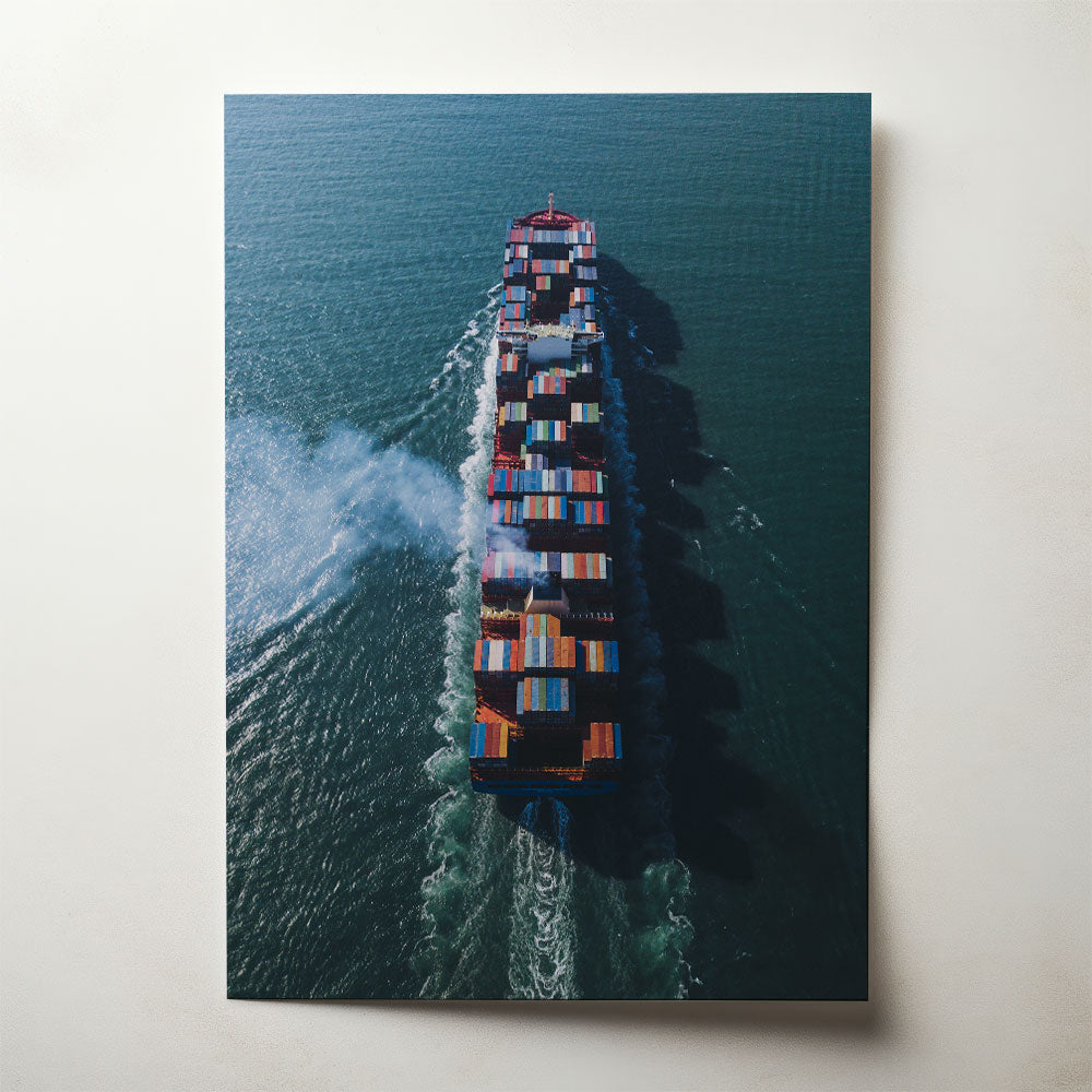 Tetris Boat, photograph by Romain Nicoloso