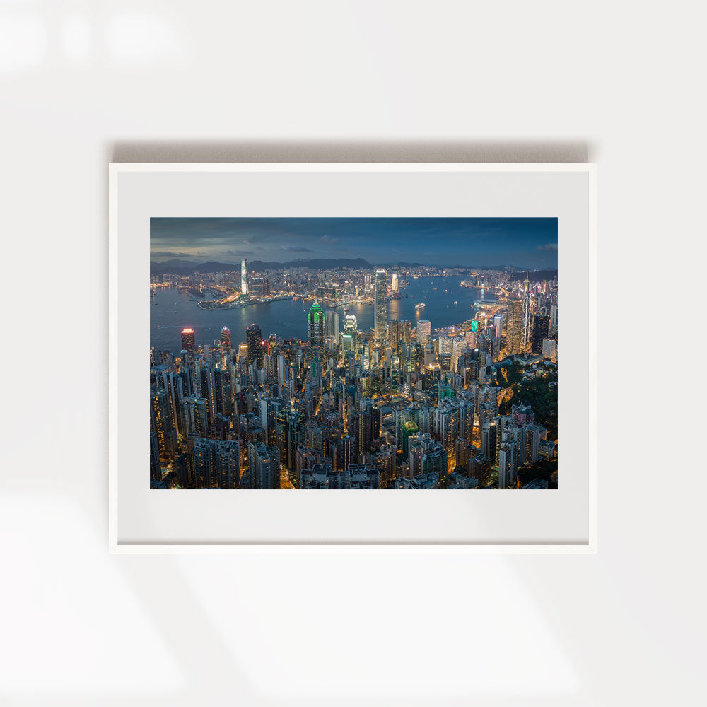 Victoria Peak Drone Pano