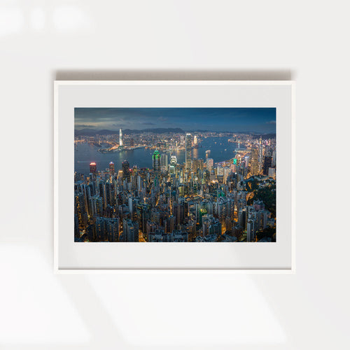 Victoria Peak Drone Pano