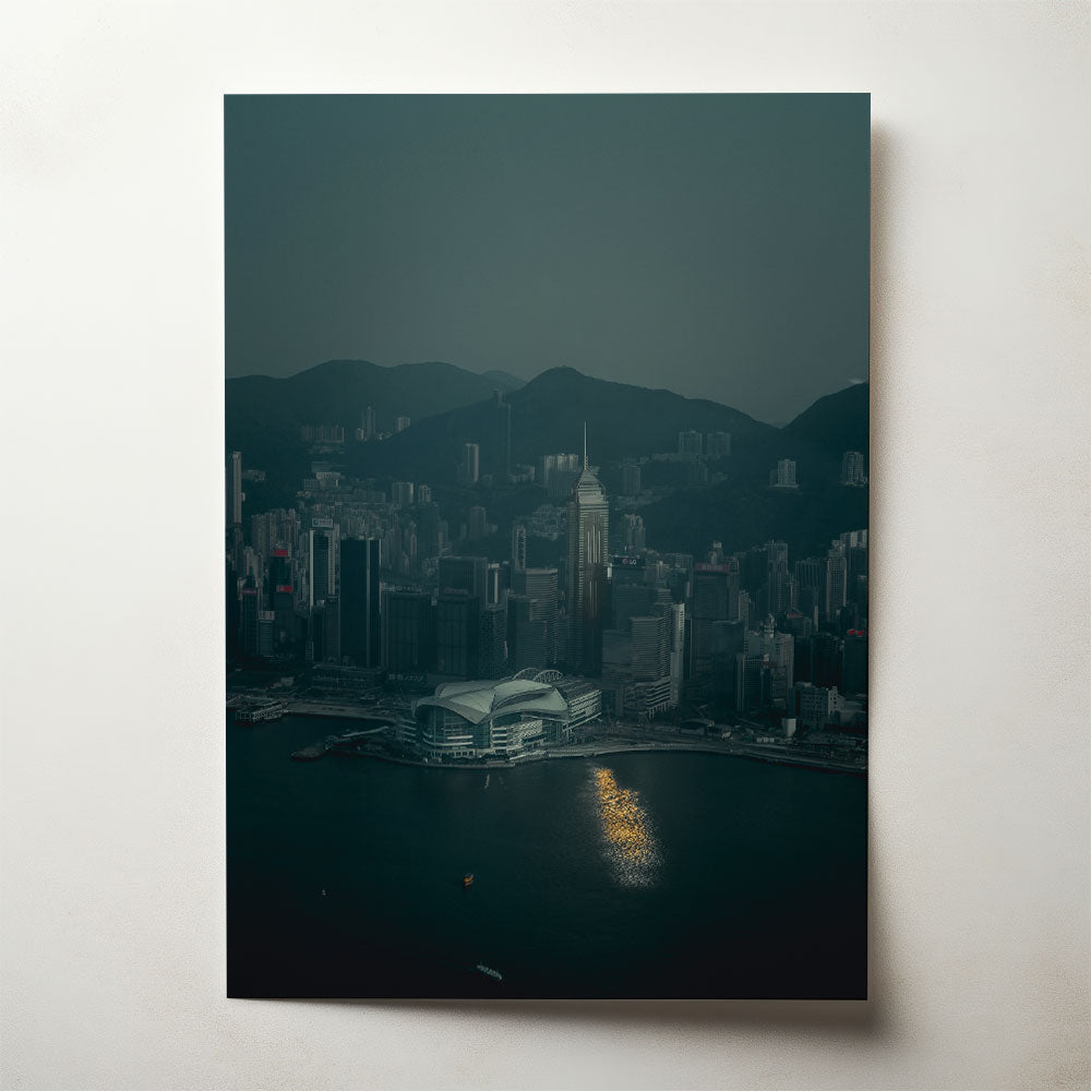 Wan Chai From High, photograph by Billy Ha