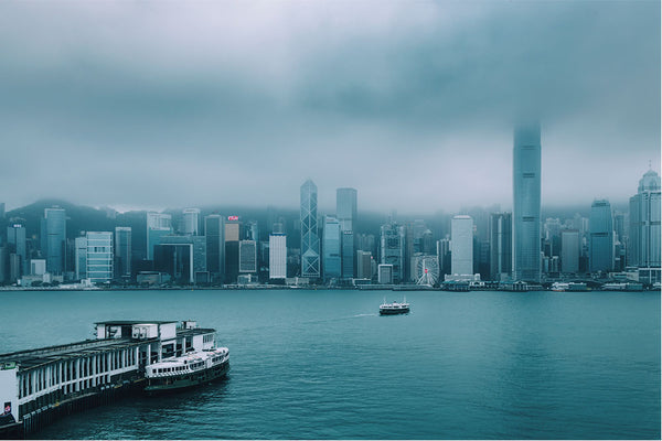 Moody Victoria Harbour