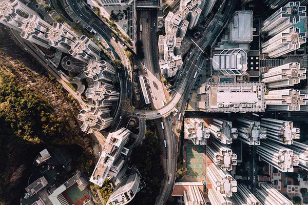 Hong Kong from above